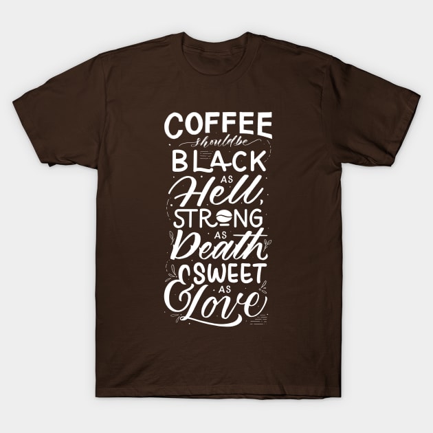 Coffeenesia T-Shirt by insannita